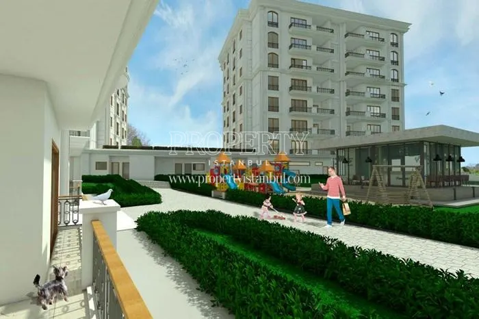 Sehrigul Konaklari residents walking in the compound