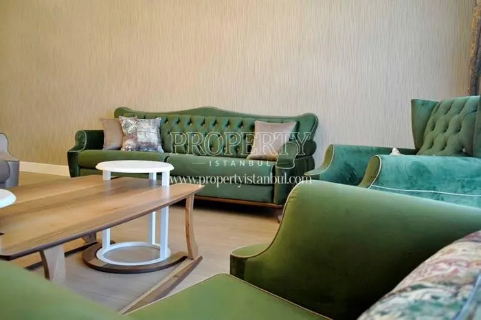 One of the living rooms in Sehrigul Konaklari