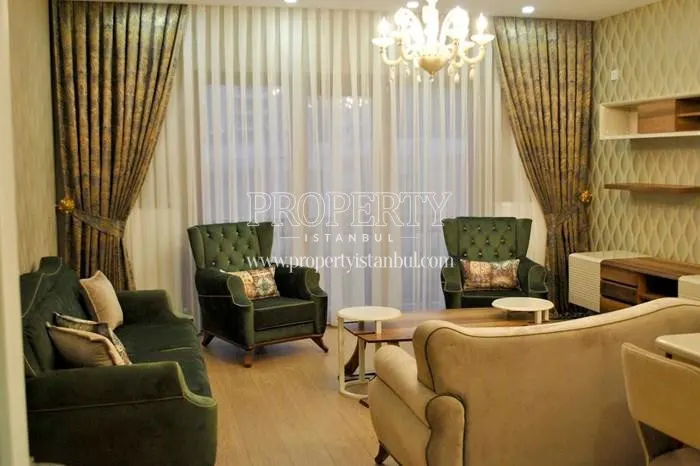 One of the living rooms in Sehrigul Konaklari