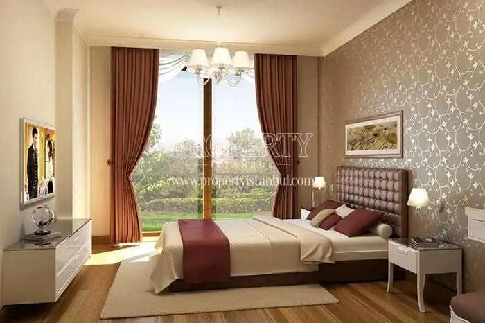 One of the master bedrooms in Selcuklu Evleri