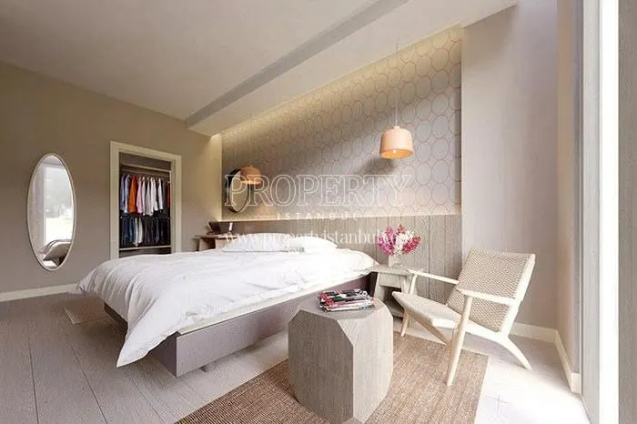 Spacious master bedroom in Selcuklu Vadi
