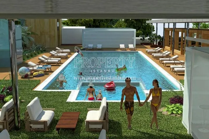 Selective Prestige residents enjoying the pool