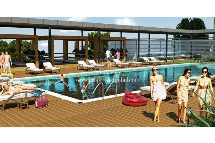 Selective Prestige residents enjoying the pool