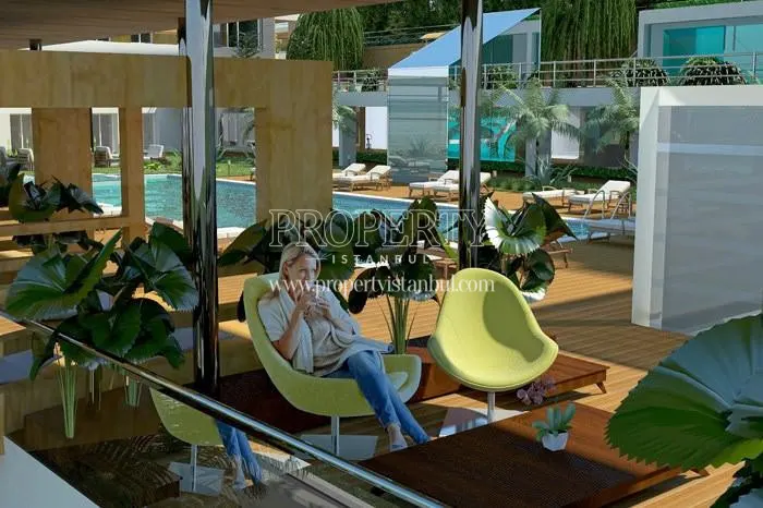 The cafe near the swimming pool in Selective Prestige