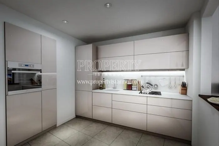 One of the kitchens in Selenium Atakoy