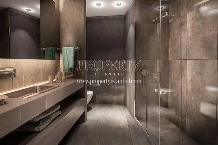 Luxury bathroom in Selenium Atakoy