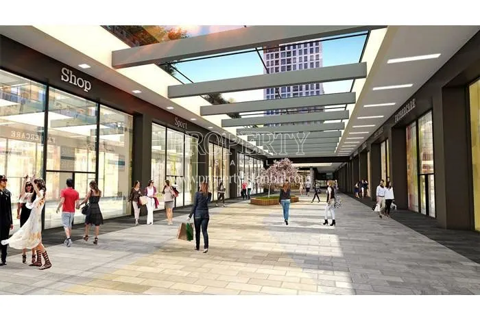 Open-air shopping center in Self Istanbul