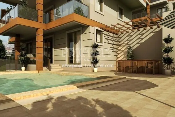 Villa with the swimming pool in Selimoglu Ekinoks Camlica
