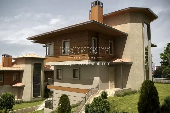 One of the villas in Selimoglu Ekinoks Camlica