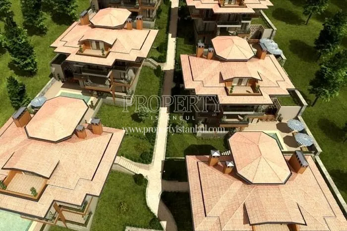 Selimoglu Ekinoks Camlica blocks from above