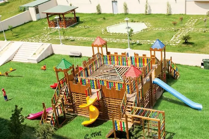 Playground for children in the Selin Evleri compound