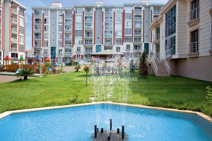 The landscape areas in Selin Evleri