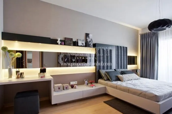 One of the master bedrooms in Sembol Istanbul