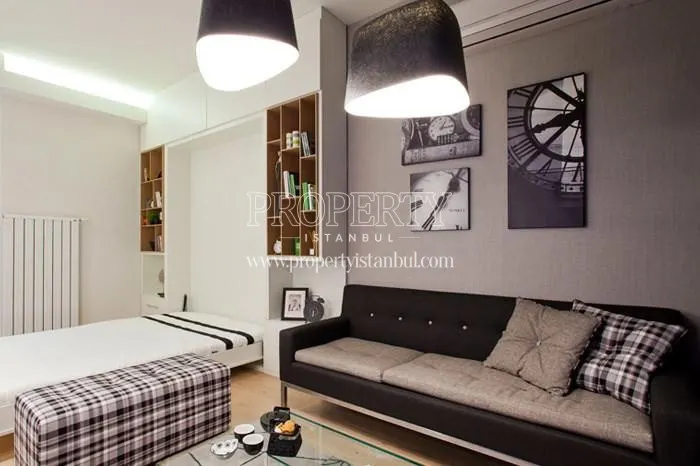 One of the studio apartments in Sembol Istanbul