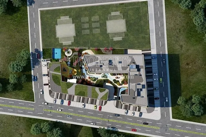The layout plan of the Serenity Plus project