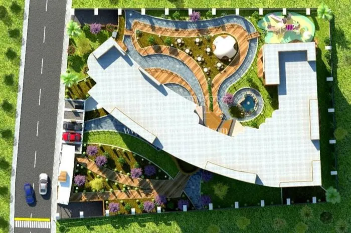 The panoramic view of Seven Life Pendik compound