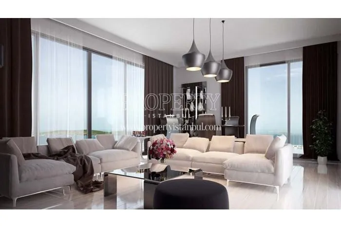 One of the living rooms in Seyir Istanbul