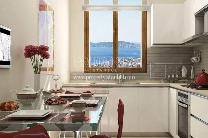 A kitchen in Seyr-i Adalar