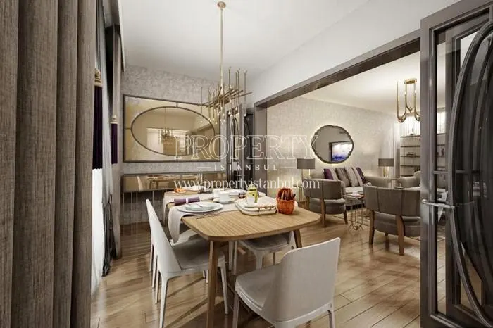 One of the living rooms in Seyran Sehir