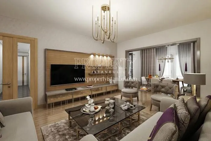 One of the living rooms in Seyran Sehir