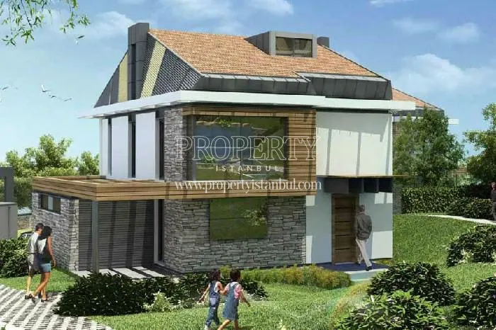 One of the villas in Sharman Zekeriyakoy