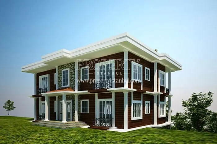 One of the villas in Sile Green Village