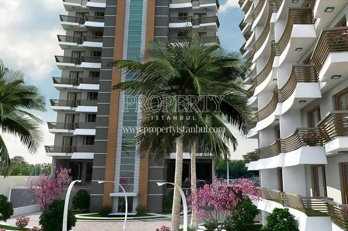 The inside of the Silkroad Residence compound
