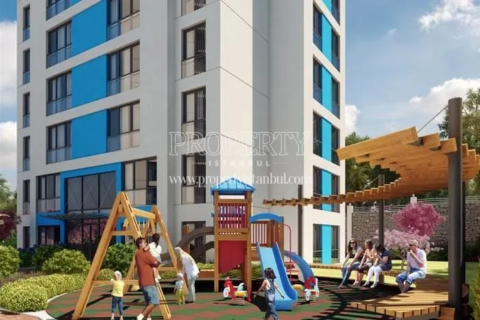 Kids’ playground in Siltas Mavi Park