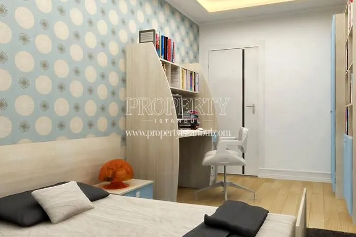 One of the bedrooms in Siltas Safirpark