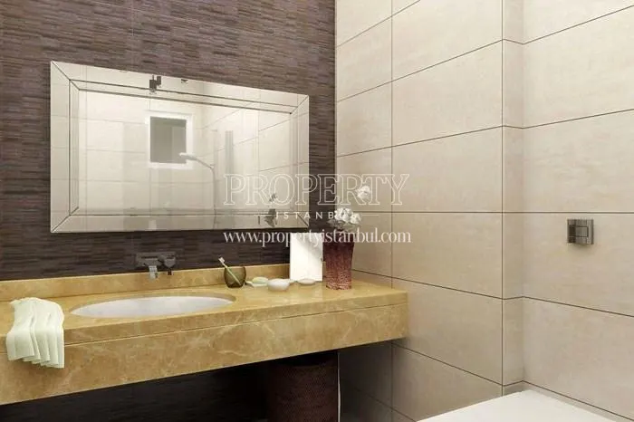 One of the bathrooms in Siltas Safirpark
