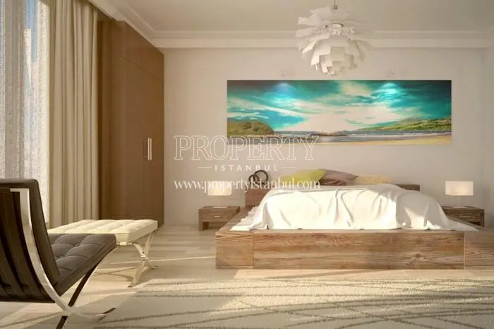 One of the master bedrooms in Siltas Teras Park