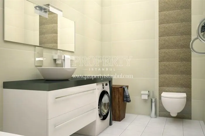 One of the bathrooms in Siltas Teras Park