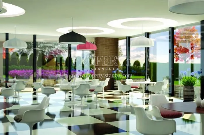 The cafe in Siltas Teras Park