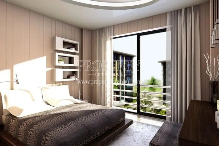 One of the master bedrooms in Silviya Konaklari