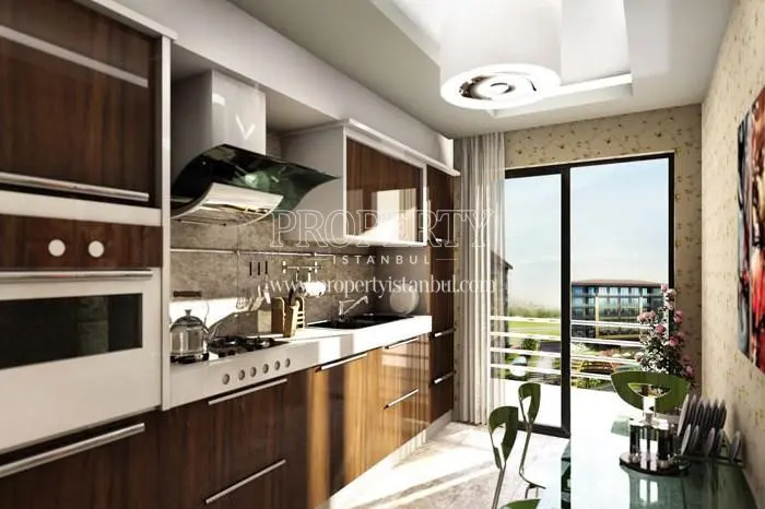 One of the kitchens in Silviya Konaklari