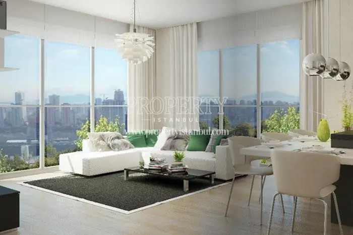 A living room in Simart City