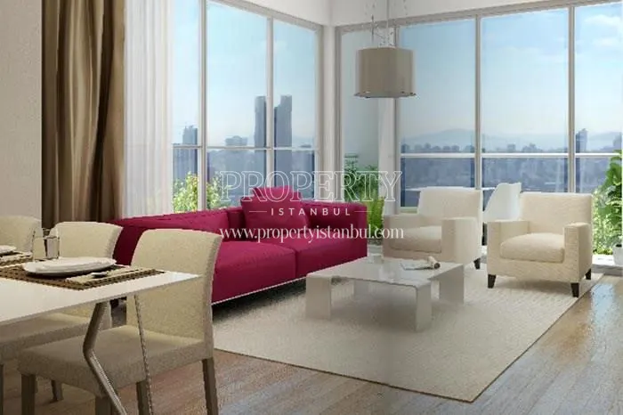 A living room in Simart City