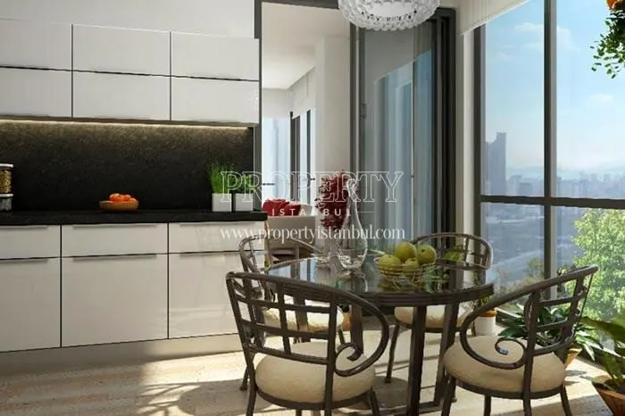 A kitchen in Simart City