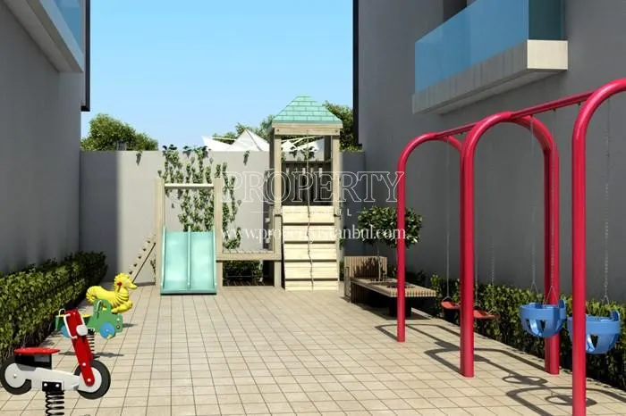 The playground for children in Site Istanbul