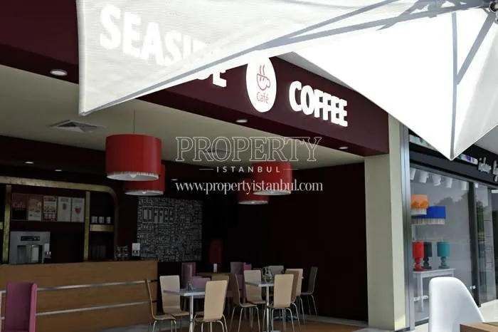 The cafe in Site Istanbul