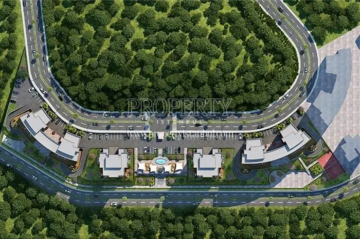 The layout plan of Sky Bahcesehir