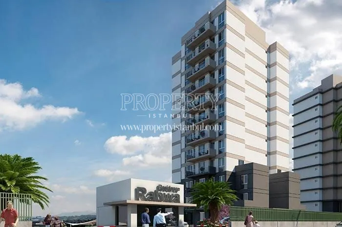 The entrance of Sky Bahcesehir