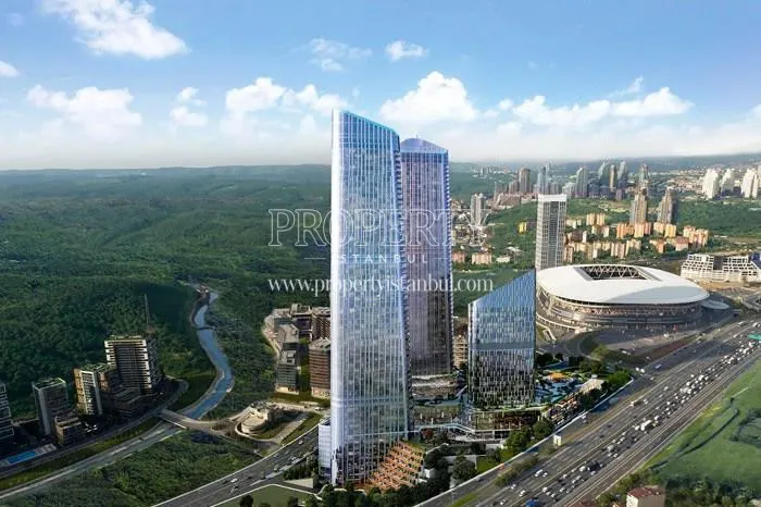 Skyland Istanbul project near the stadium