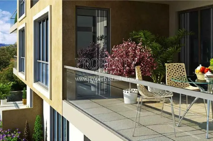 One of the balconies in Sofa Bahcesehir