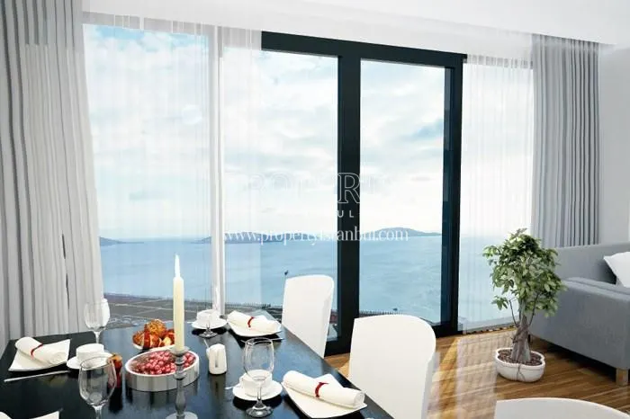 The sea view from one of the Sonay Suites apartments