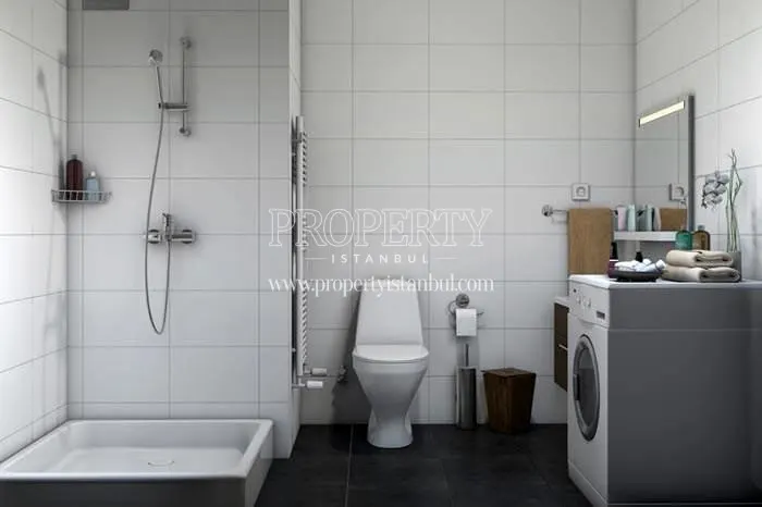 Small bathroom in Soyak Konforia