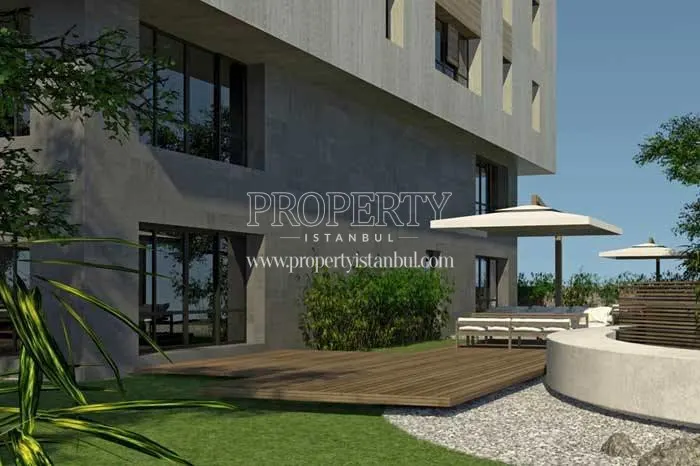 The relaxation areas in the Soyak Soho compound