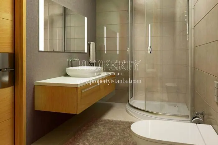 One of the bathrooms in Star Port Residence homes