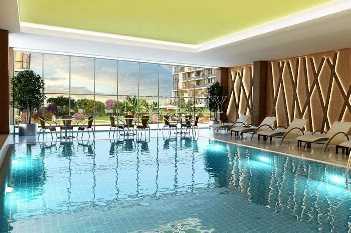 Indoor swimming pool in Still Istanbul Adoria