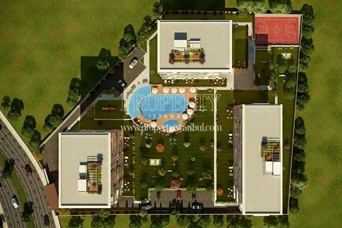 The layout plan of Still Istanbul Adoria